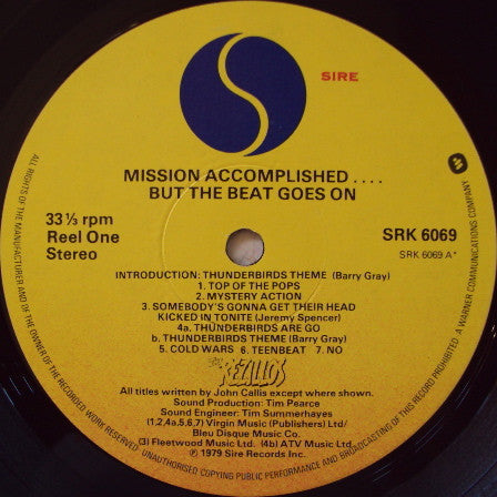 The Rezillos : Mission Accomplished... But The Beat Goes On (LP, Album)