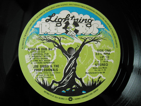 Joe Gibbs & The Professionals : African Dub - All-Mighty (LP, Album, RE)