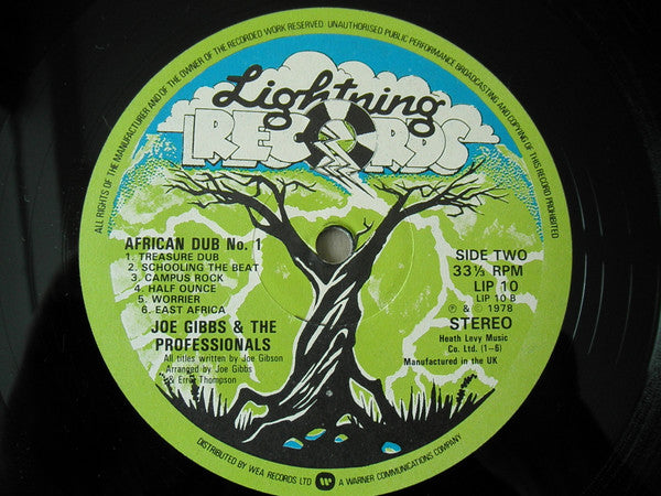 Joe Gibbs & The Professionals : African Dub - All-Mighty (LP, Album, RE)