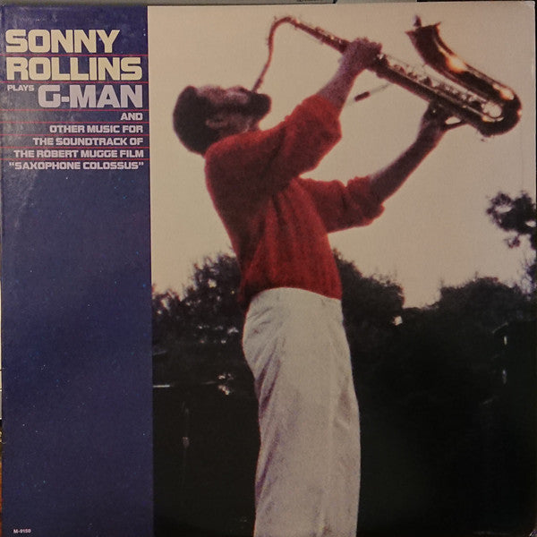 Sonny Rollins ~ Sonny Rollins Plays G-Man And Other Music For The Soundtrack Of The Robert Mugge Film "Saxophone Colossus" (Vinyl) - Djungel & Jazz