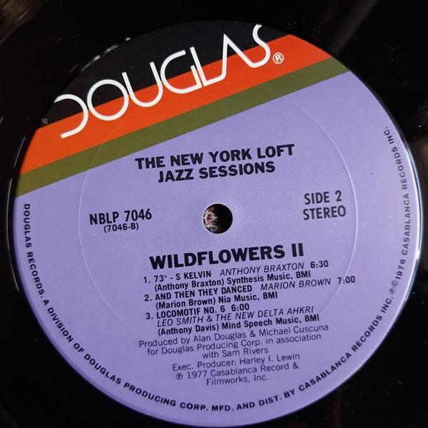 Various : Wildflowers 2 (The New York Loft Jazz Sessions) (LP, Album, Pit)