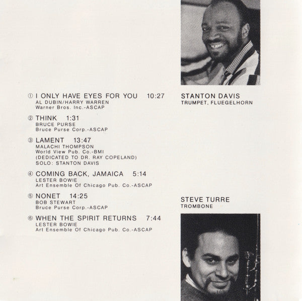 Lester Bowie's Brass Fantasy ~ I Only Have Eyes For You (Vinyl) - Djungel & Jazz