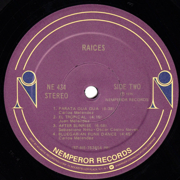 Raices ~ Raices (Vinyl) - Djungel & Jazz