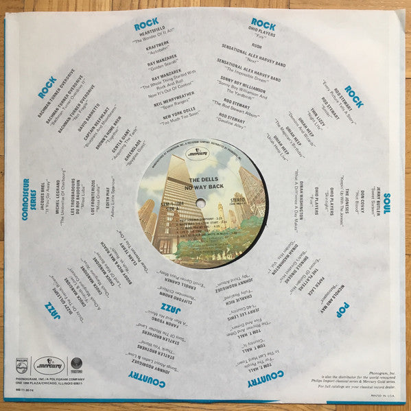 The Dells ~ No Way Back (Vinyl) - Djungel & Jazz