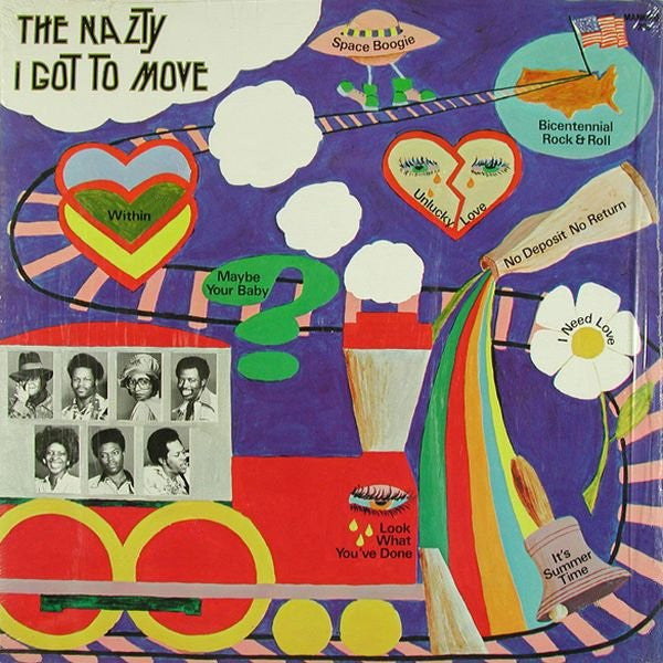 The Nazty ~ I Got To Move (Vinyl) - Djungel & Jazz