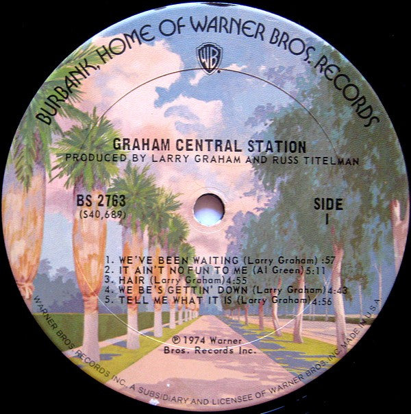 Graham Central Station ~ Graham Central Station (Vinyl) - Djungel & Jazz