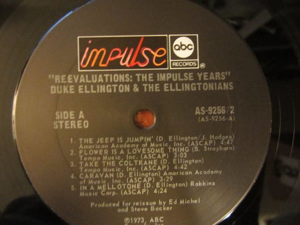 Duke Ellington ~ Ellingtonia  Reevaluations: The Impulse Years (Vinyl) - Djungel & Jazz