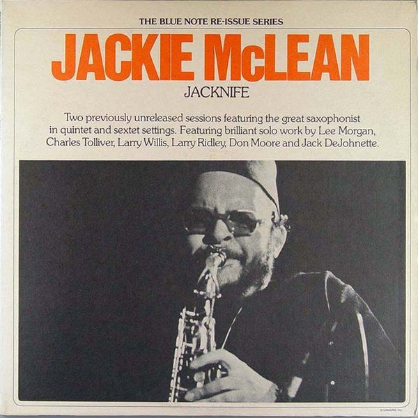 Jackie McLean ~ Jacknife (Vinyl) - Djungel & Jazz