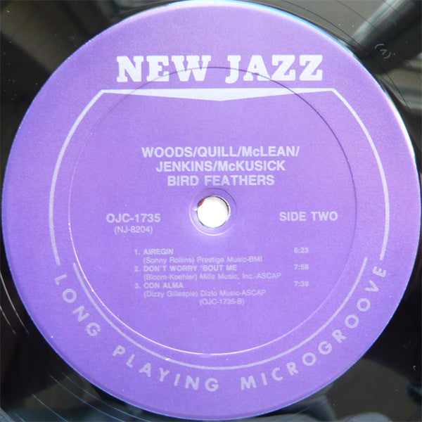 Phil Woods / Gene Quill / Jackie McLean / John Jenkins / Hal McKusick ~ Bird Feathers (Vinyl) - Djungel & Jazz