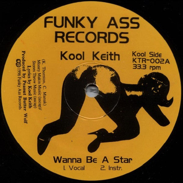 Kool Keith ~ Wanna Be A Star (Vinyl) - Djungel & Jazz