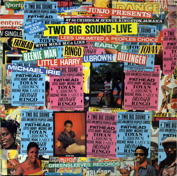 Various : Junjo Presents Two Big Sound - Live! (LP)