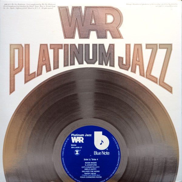 War ~ Platinum Jazz (Vinyl) - Djungel & Jazz