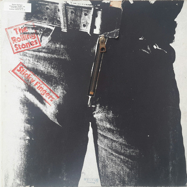 The Rolling Stones : Sticky Fingers (LP, Album, Lar)
