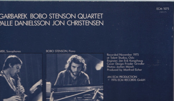 Jan Garbarek Bobo Stenson Quartet ~ Dansere (Vinyl) - Djungel & Jazz