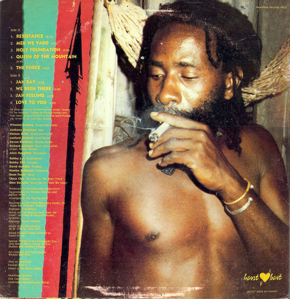 Burning Spear : Resistance (LP, Album)