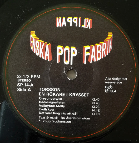 Torsson ~ En Rökare I Krysset (Vinyl) - Djungel & Jazz