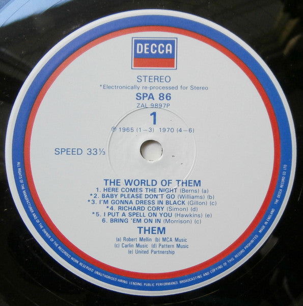 Them  ~ The World Of Them (Vinyl) - Djungel & Jazz