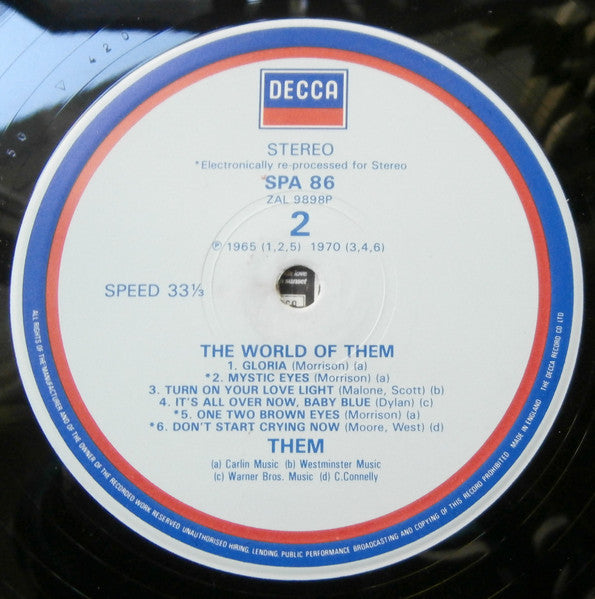 Them  ~ The World Of Them (Vinyl) - Djungel & Jazz