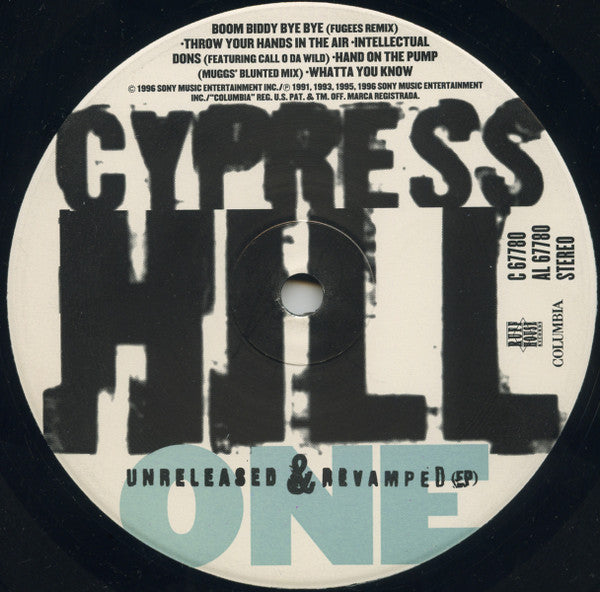 Cypress Hill ~ Unreleased & Revamped E.P. (Vinyl) - Djungel & Jazz