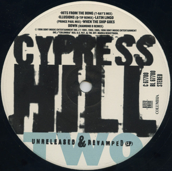 Cypress Hill ~ Unreleased & Revamped E.P. (Vinyl) - Djungel & Jazz