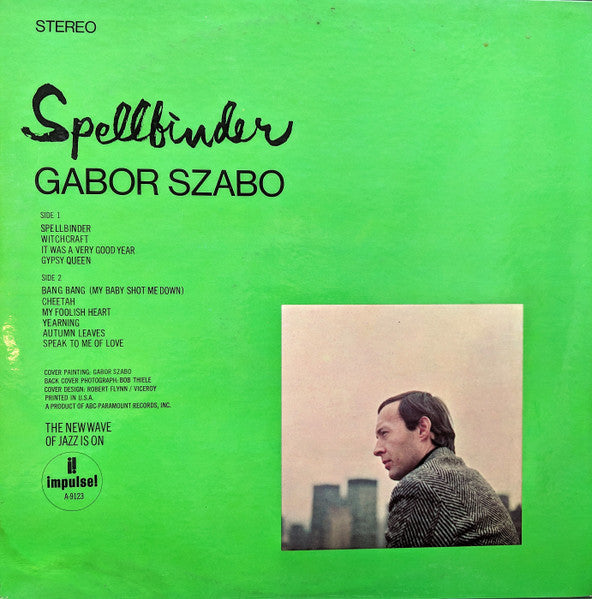 Gabor Szabo ~ Spellbinder (Vinyl) - Djungel & Jazz