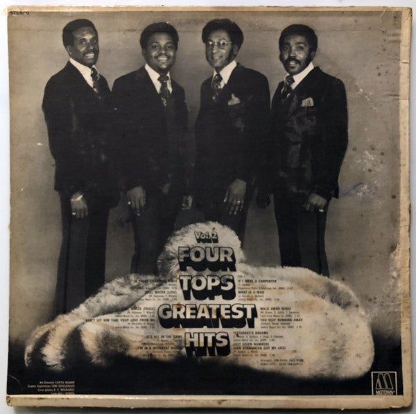 Four Tops ~ Four Tops Greatest Hits Vol. 2 (Vinyl) - Djungel & Jazz