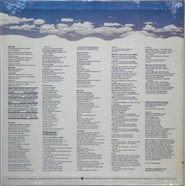 William D. Smith* : A Good Feelin' (LP, Album)