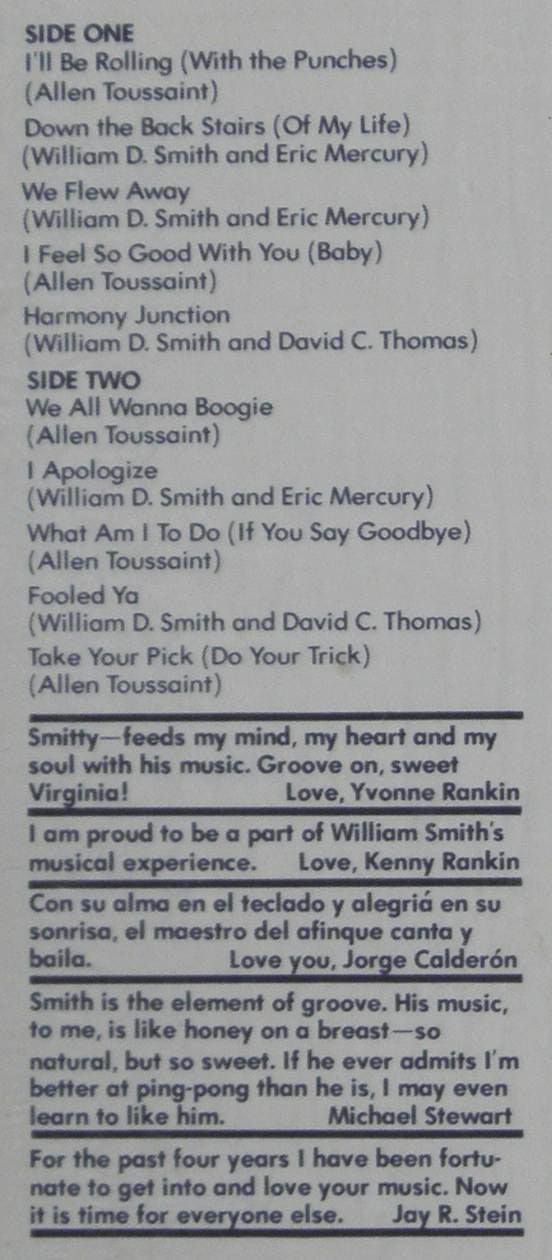 William D. Smith* : A Good Feelin' (LP, Album)