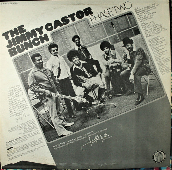 The Jimmy Castor Bunch : Phase Two (LP, Album, Ind)