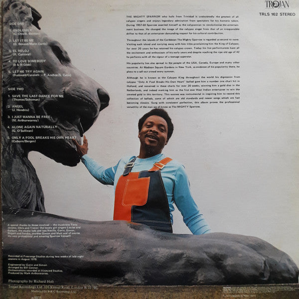 Mighty Sparrow : Only A Fool (LP, Album)