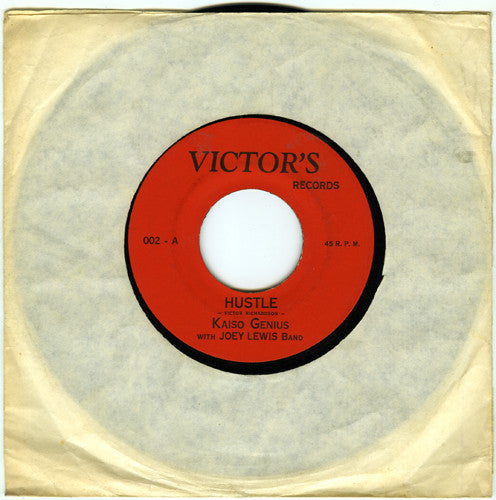 Kaiso Genius With Joey Lewis Band* : Hustle (7", Single)