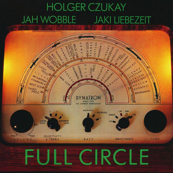 Holger Czukay, Jah Wobble, Jaki Liebezeit ~ Full Circle (Vinyl) - Djungel & Jazz