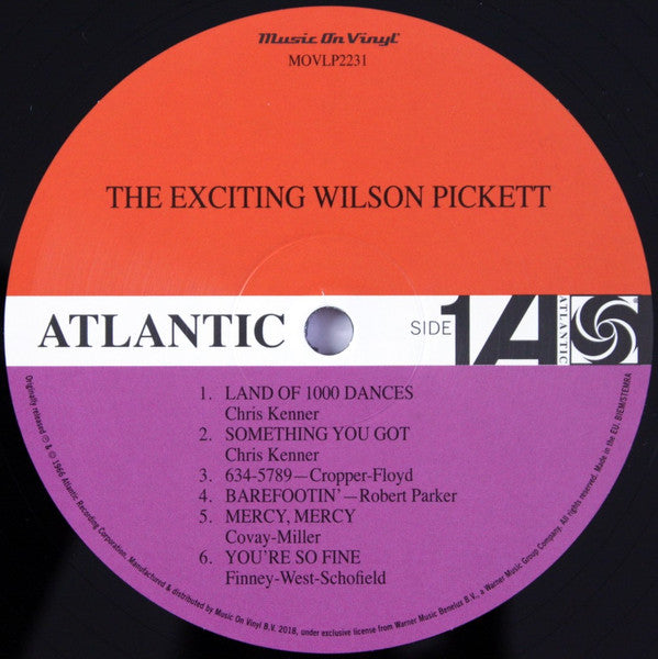 Wilson Pickett ~ The Exciting Wilson Pickett (Vinyl) - Djungel & Jazz