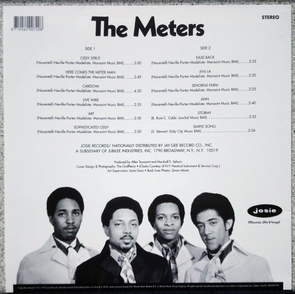 The Meters ~ The Meters (Vinyl) - Djungel & Jazz