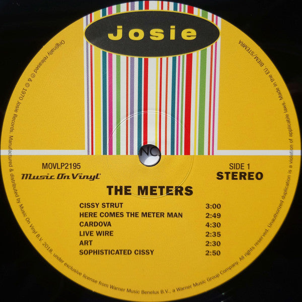 The Meters ~ The Meters (Vinyl) - Djungel & Jazz