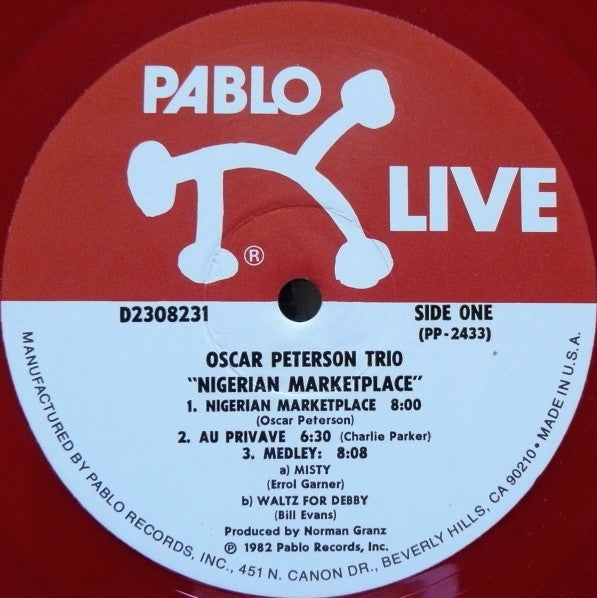 The Oscar Peterson Trio ~ Nigerian Marketplace (Vinyl) - Djungel & Jazz