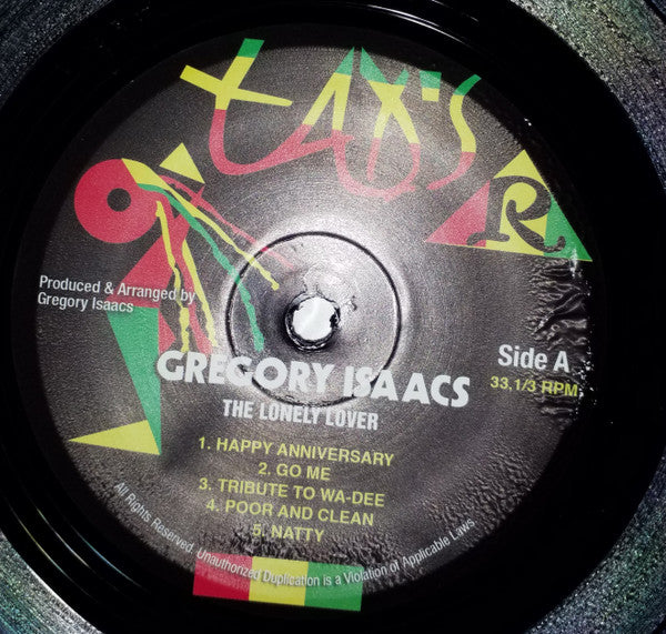 Gregory Isaacs ~ The Lonely Lover (Vinyl) - Djungel & Jazz
