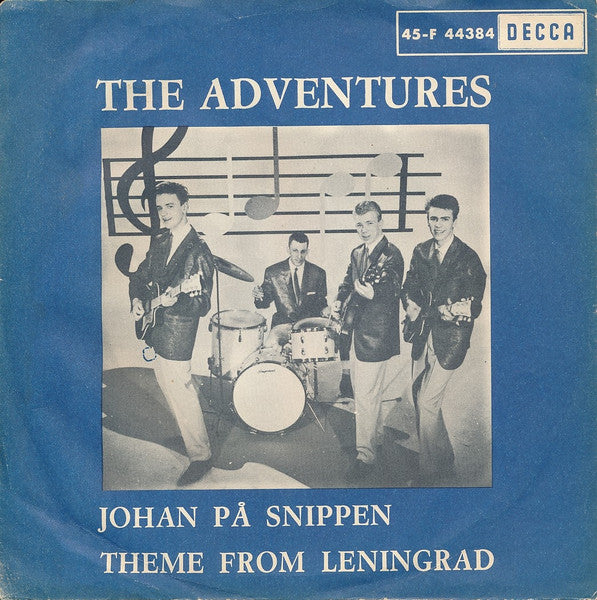 The Adventures  ~ Johan På Snippen / Theme From Leningrad (Vinyl) - Djungel & Jazz