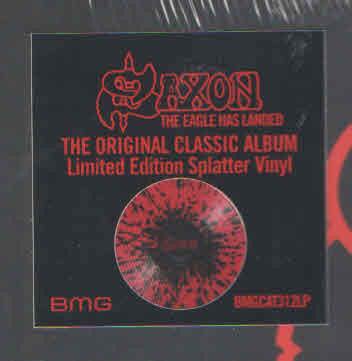 Saxon : The Eagle Has Landed (Live) (LP, Album, RE, Red)