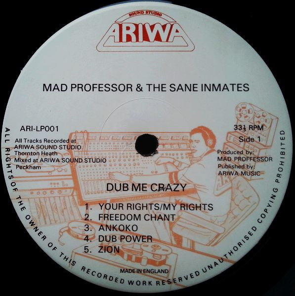 Mad Professor : Dub Me Crazy !! (LP, Album, Mix)