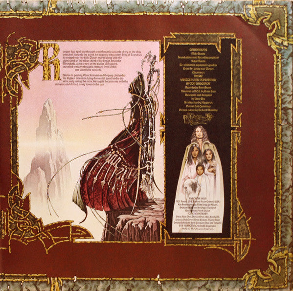 Jon Anderson ~ Olias Of Sunhillow (Vinyl) - Djungel & Jazz