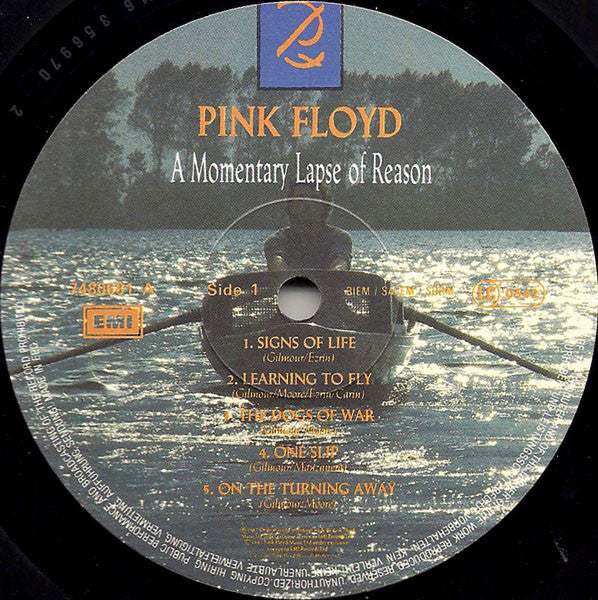 Pink Floyd ~ A Momentary Lapse Of Reason (Vinyl) - Djungel & Jazz