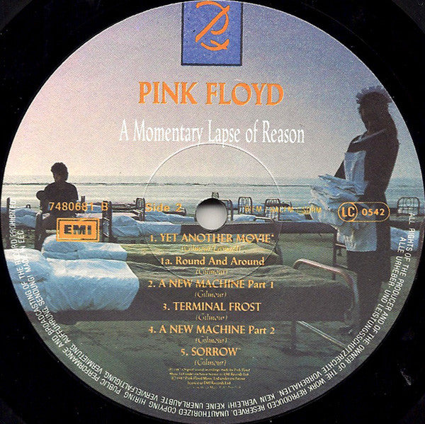 Pink Floyd ~ A Momentary Lapse Of Reason (Vinyl) - Djungel & Jazz