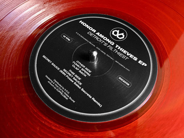 Detroit's Filthiest : Honor Among Thieves EP (12", Red)