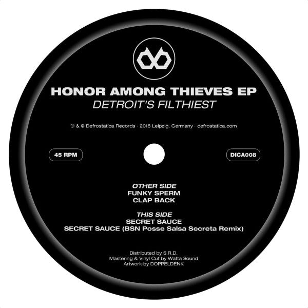 Detroit's Filthiest : Honor Among Thieves EP (12", Red)