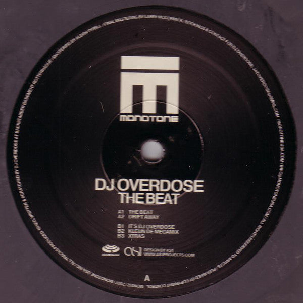 DJ Overdose : The Beat (12", Ltd, Gre)