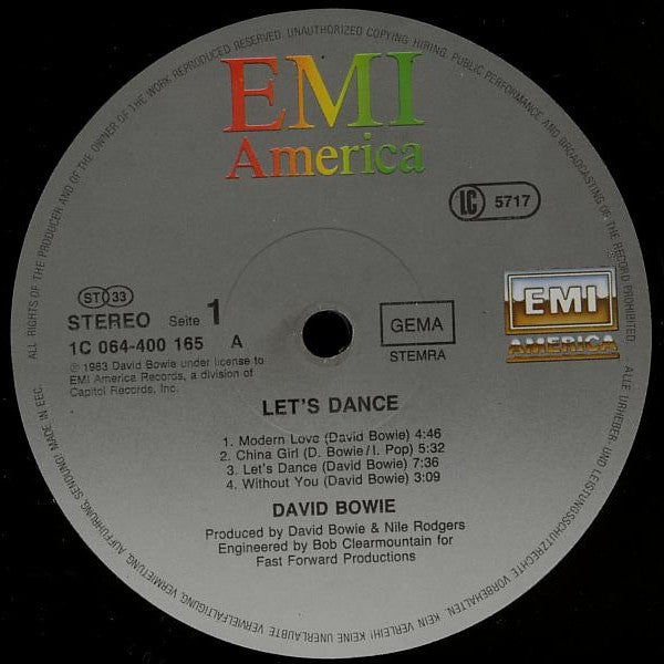 David Bowie ~ Let's Dance (Vinyl) - Djungel & Jazz