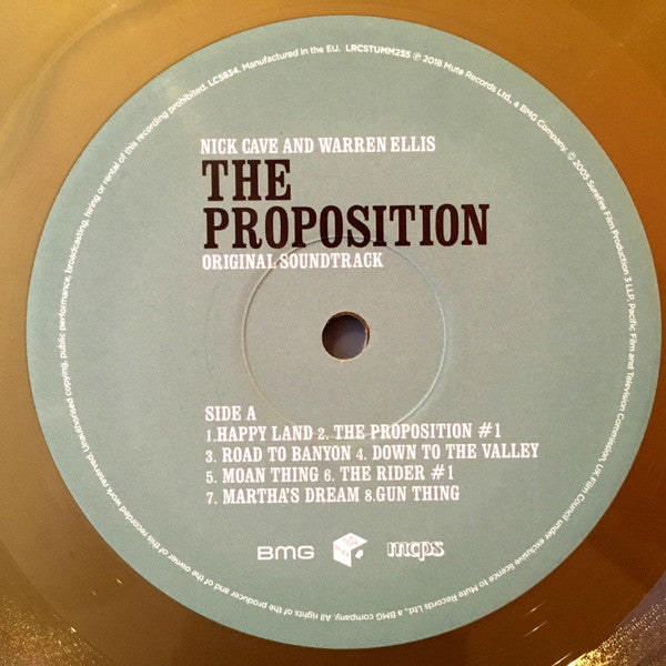 Nick Cave And Warren Ellis ~ The Proposition (Original Soundtrack) (Vinyl) - Djungel & Jazz