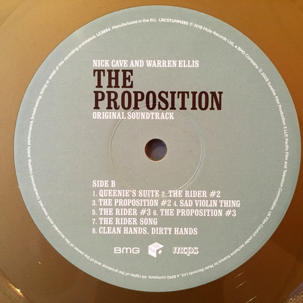 Nick Cave And Warren Ellis ~ The Proposition (Original Soundtrack) (Vinyl) - Djungel & Jazz