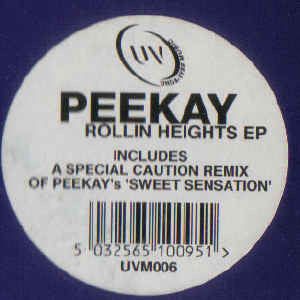 Peekay : Rollin Heights EP (12", EP)